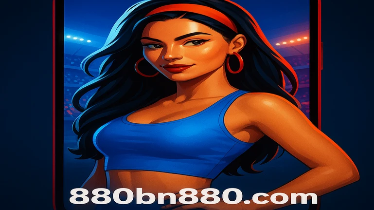 একটি স্টাইলিশ নারী স্পোর্টস ভক্ত ট্যাটুসহ ভিড়ভরা স্টেডিয়ামে উল্লাস করছেন, তার ছবি স্মার্টফোনে ফ্রেম করা; bn880 অ্যাপ ব্যবহার করলে অ্যাকশনের ঠিক মাঝখানে থাকার গভীর অনুভূতি প্রকাশ পাচ্ছে।